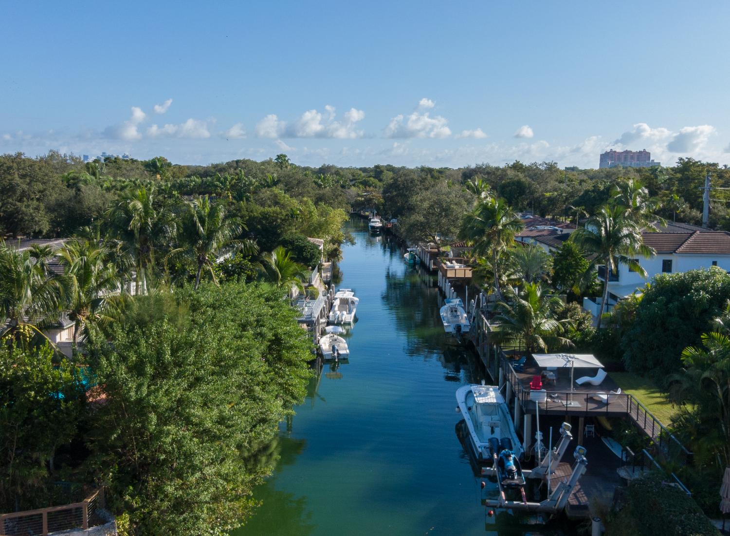 Waterways Drone Shot