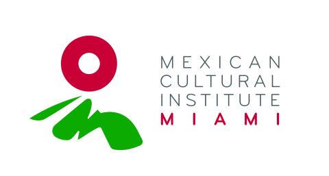 Red and green logo for Mexican Cultural Institute Miami