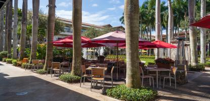 Merrick Park open air dining
