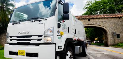 garbage truck 